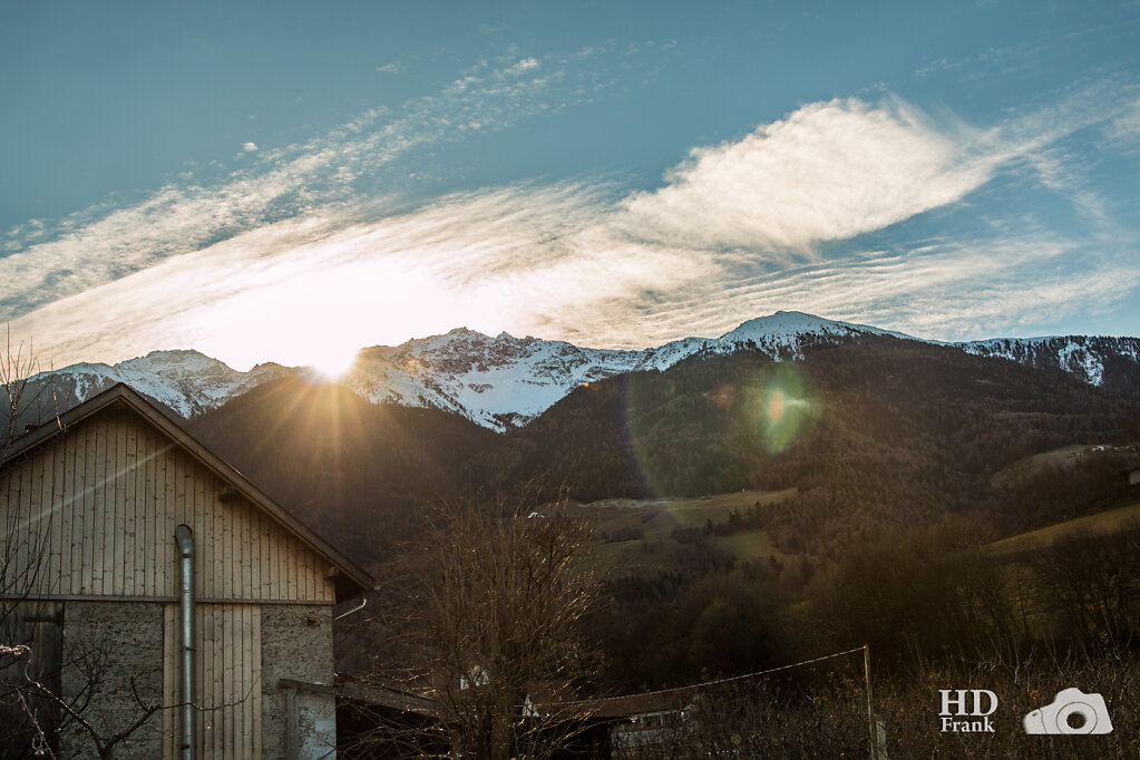 Landschaftsfotos Prad Italien